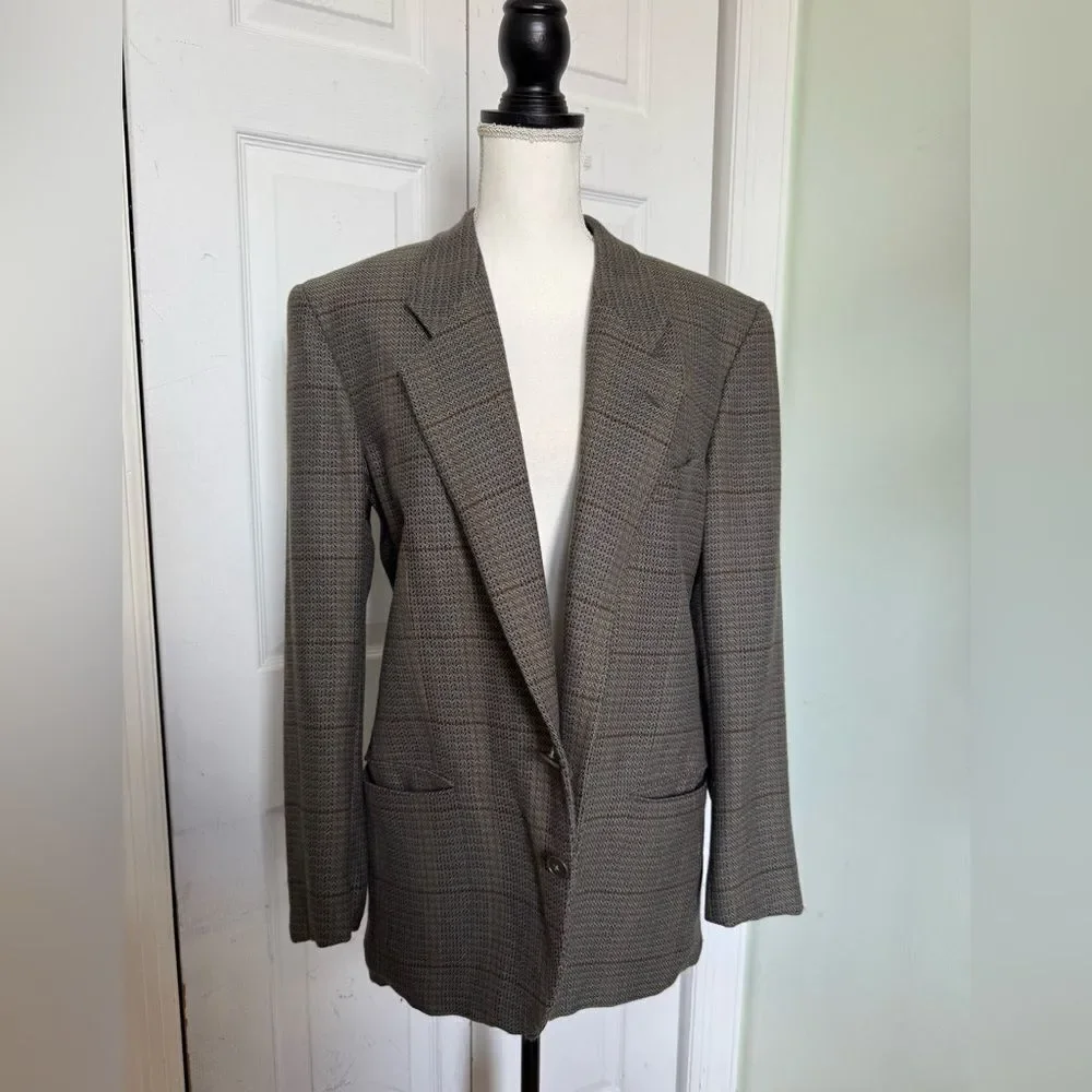 Vintage Mani by Giorgio Armani Suit Jacket Blazer Office Business Casual Classic